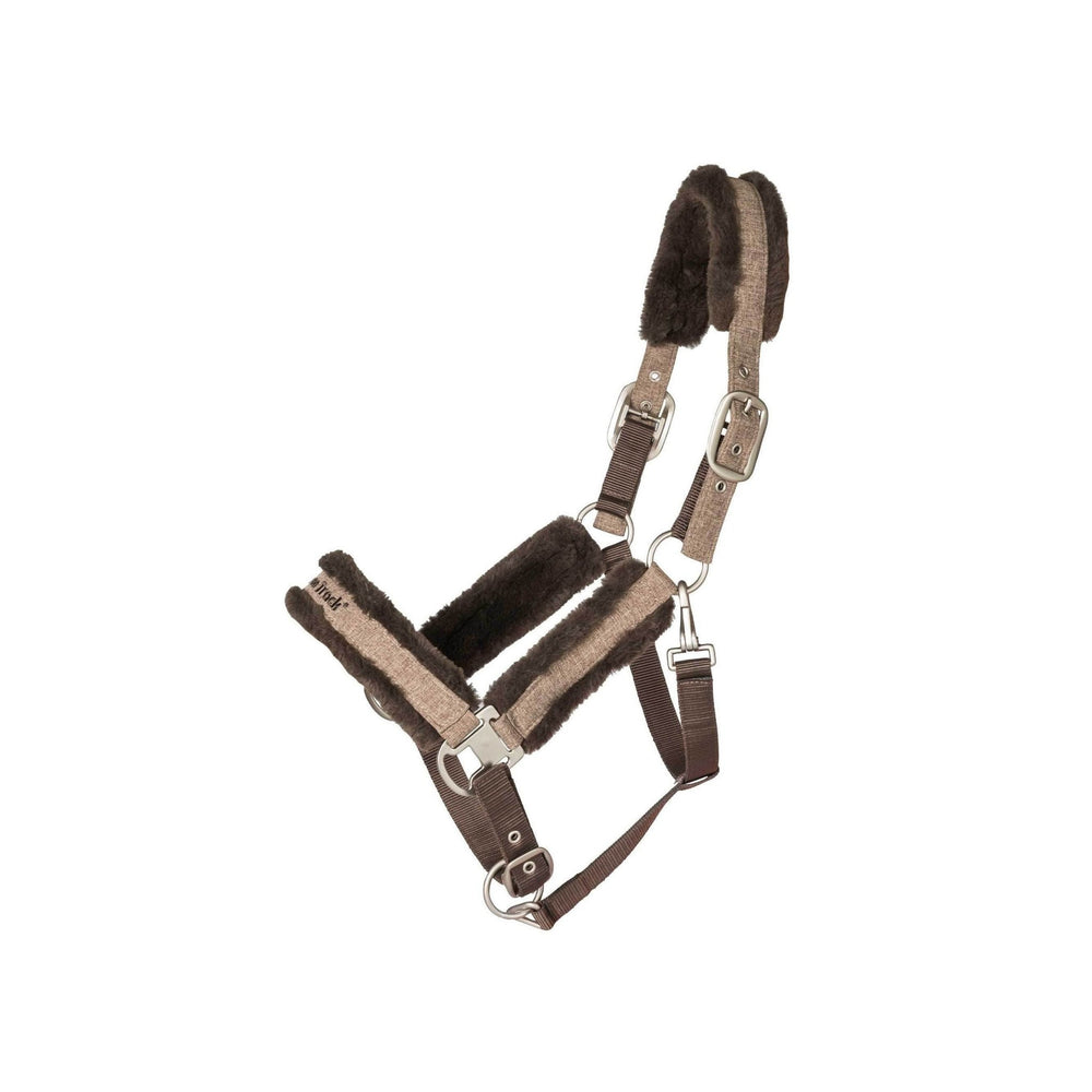 Back on Track Halfter Haze Collection, braun meliert - IQ Horse