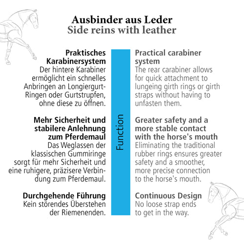 Ausbinder – Leder ohne Gummiring