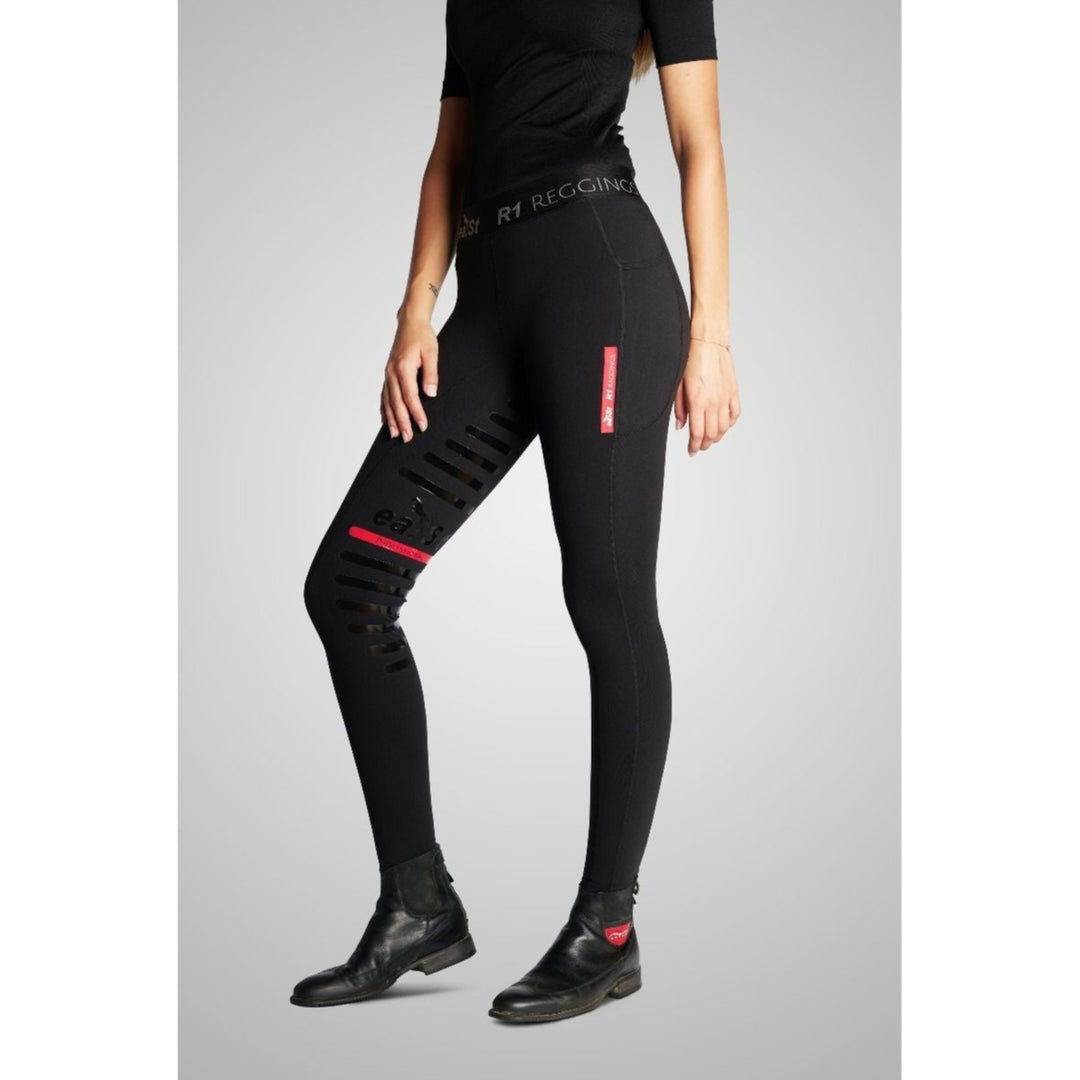 eaSt Reithose REGGINGS® R1 - Schwarz - IQ Horse