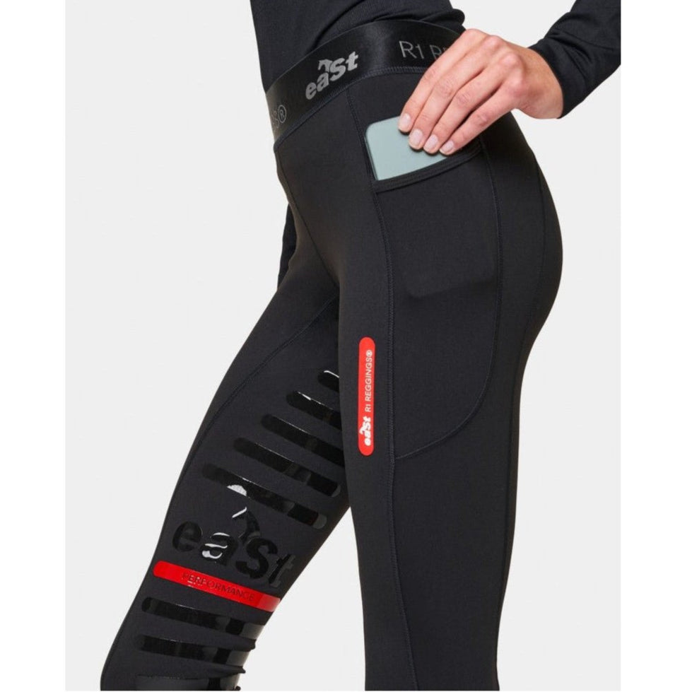 eaSt Reithose REGGINGS® R1 - Schwarz - IQ Horse
