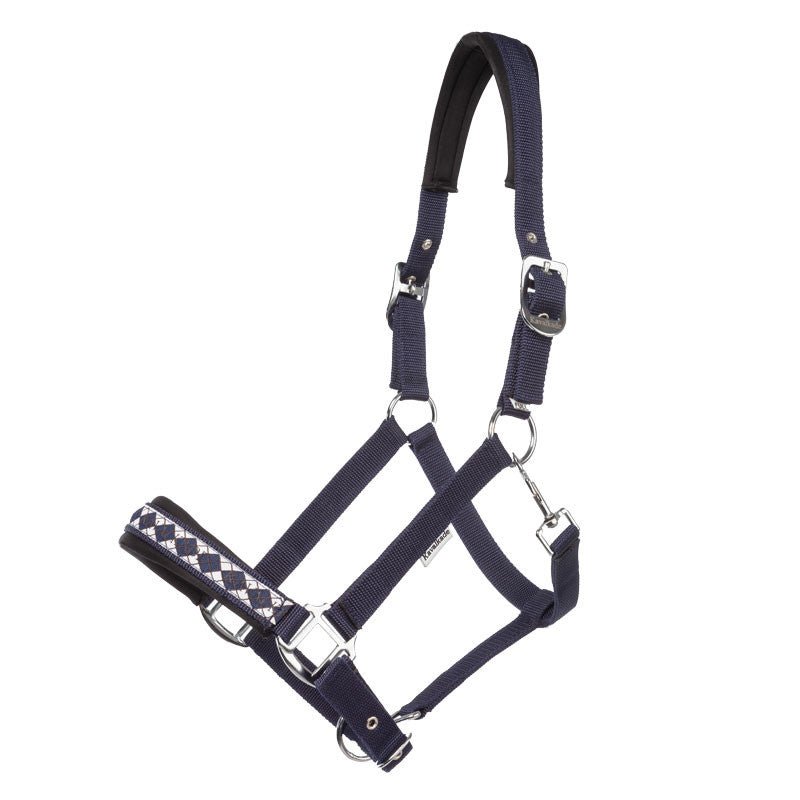 Kavalkade Perlon - Halfter ISLAND CLASSIC, navy - IQ Horse