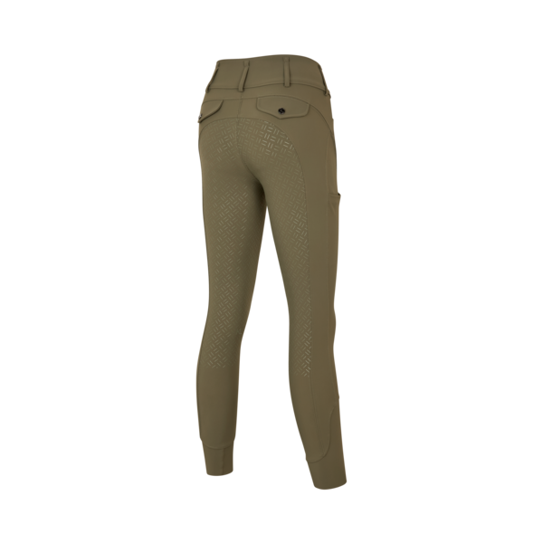Damen-Reithose KLKimi A-Shape Vollbesatz, Kalamata, Rückansicht