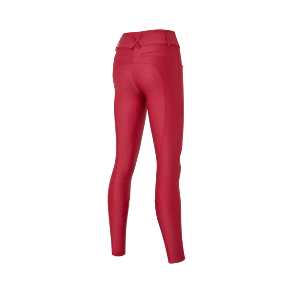 Damen-Reithose KLKristin A-Shape Pull-up, Garnet, Rückansicht
