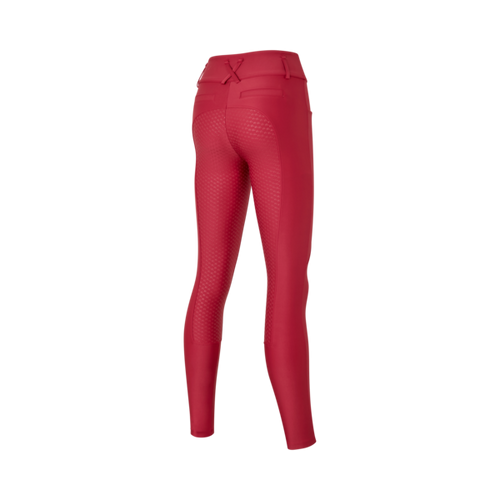 Damen-Reithose KLKristin A-Shape Pull-up, Garnet, Rückansicht