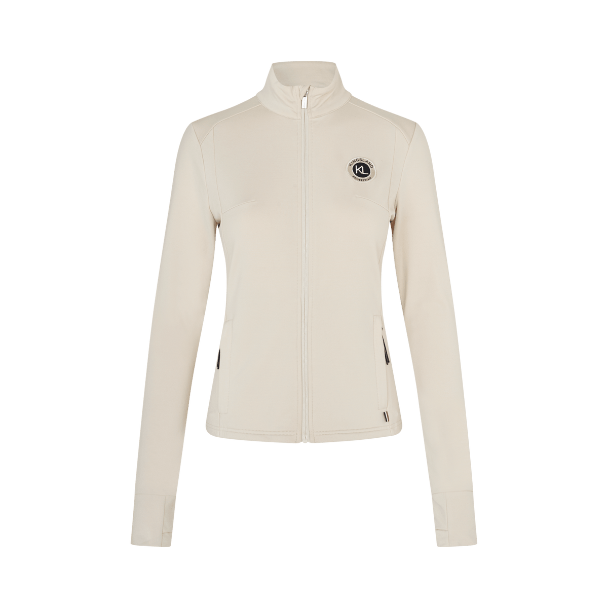 Kingsland SS26 KLLucy Mikrofleece mit durchgehendem Reißverschluss für Damen - IQ Horse