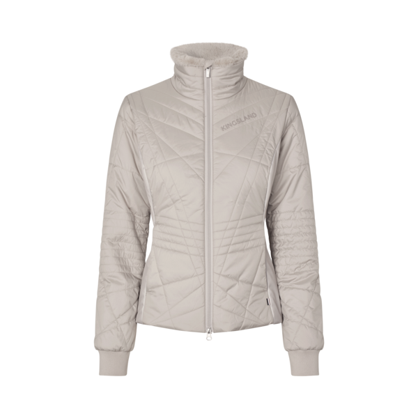 Damen-Steppjacke KLAlba PrimaLoft Silver, Beige Dove