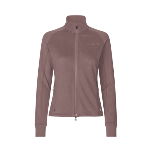 Damen-Fleecejacke KLAlly Polar-Fleece, Brown Iron
