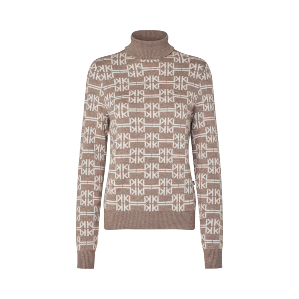 Damen-Rollkragenpullover KLAnnabella, Dove Melange