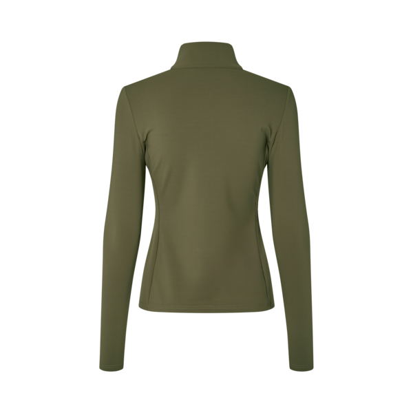 Damen-Trainingsshirt KLAmelia Halbzip, Kalamata, Rückansicht