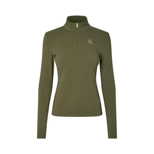 Damen-Trainingsshirt KLAmelia Halbzip, Kalamata