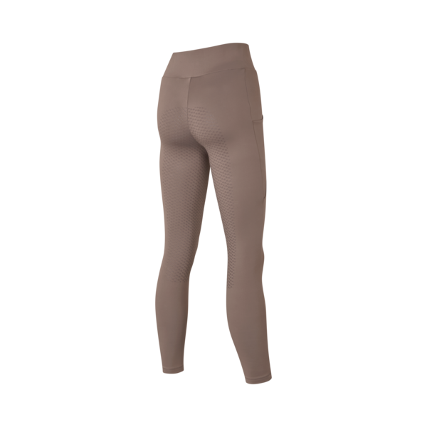 Damen-Reittights KLAmanda F-Tec4 angeraut, Brown Iron, Rückansicht