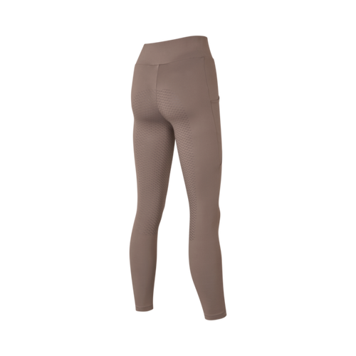 Damen-Reittights KLAmanda F-Tec4 angeraut, Brown Iron, Rückansicht