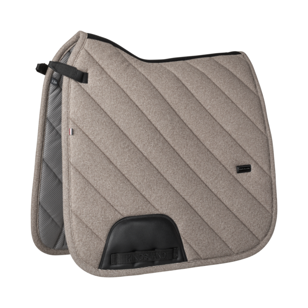 Dressurschabracke KLAudrey Qi-Tex Bambus, Brown Iron