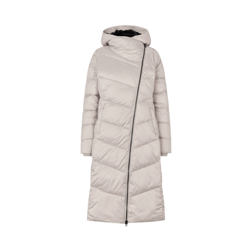 Damen-Reitmantel KLAdelaide ThermoPlume, Beige Dove