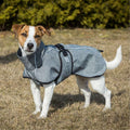 Hundemantel Bark – Allwetter, Grau-Melange
