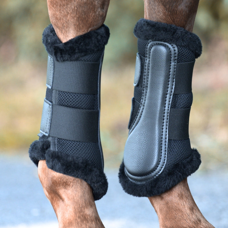 Gamaschen Anatomic Mesh – Kunstfellrand