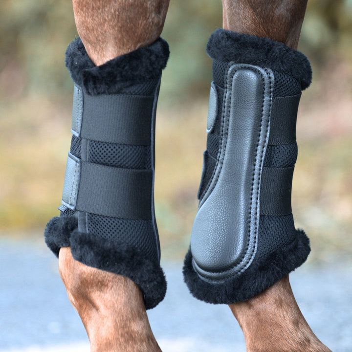 Gamaschen Anatomic Mesh – Kunstfellrand