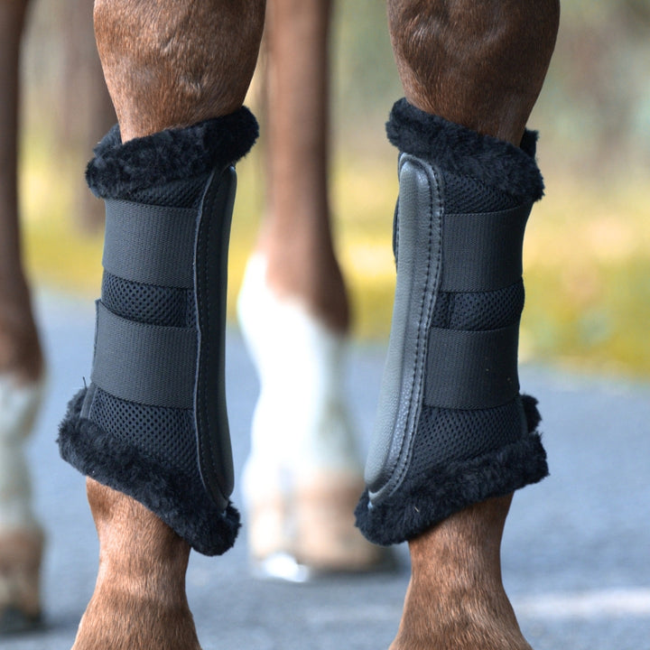 Gamaschen Anatomic Mesh – Kunstfellrand