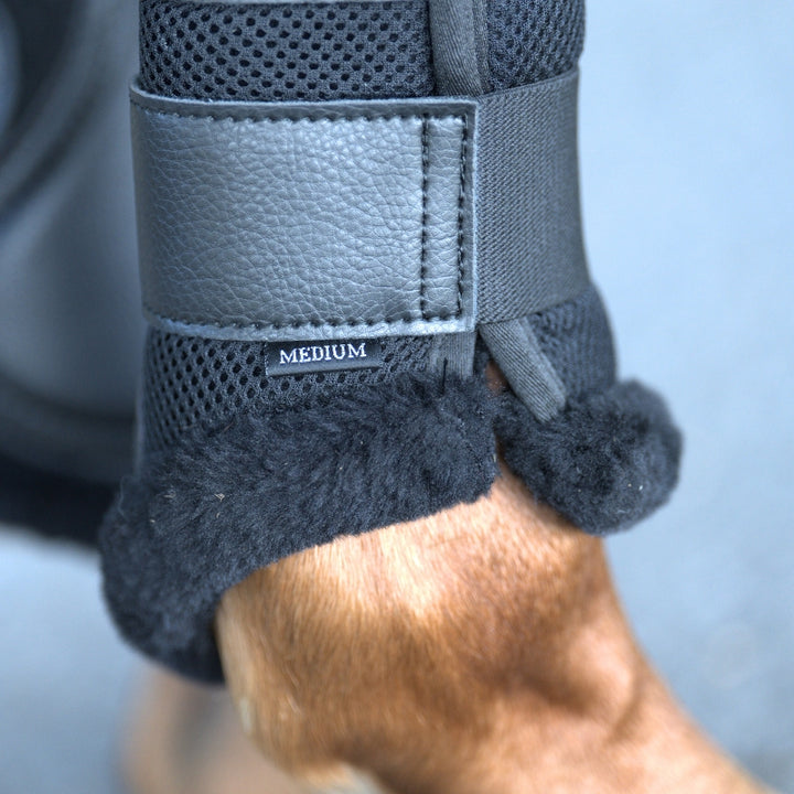 Gamaschen Anatomic Mesh – Kunstfellrand