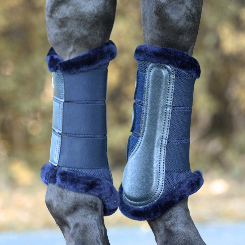 Gamaschen Anatomic Mesh – Kunstfellrand