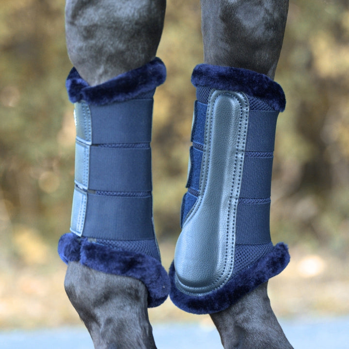 Gamaschen Anatomic Mesh – Kunstfellrand