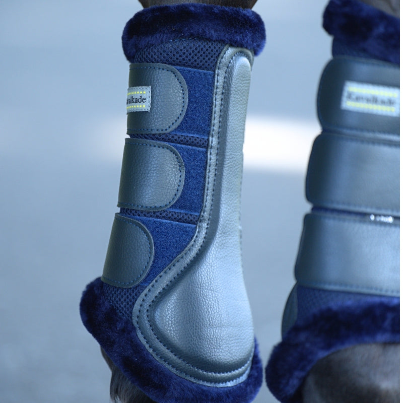 Gamaschen Anatomic Mesh – Kunstfellrand