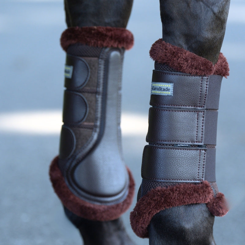 Gamaschen Anatomic Mesh – Kunstfellrand