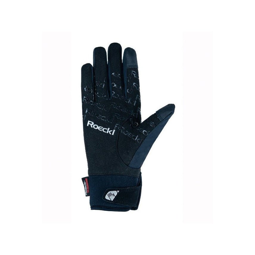 Roeckl Winter Reithandschuh Waregem, Black - IQ Horse