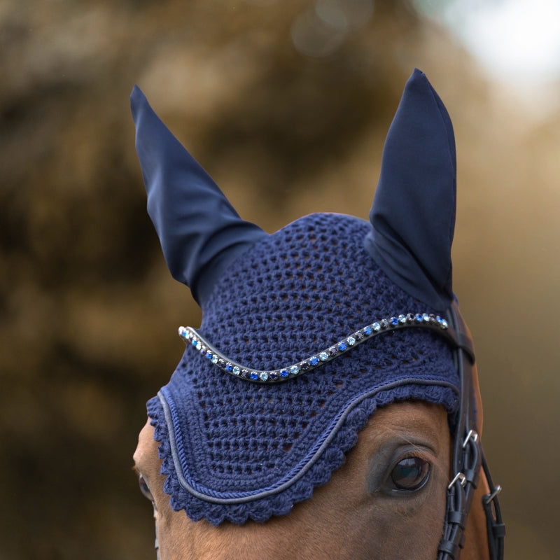Fliegenohren Graceful – mit Glitzerband