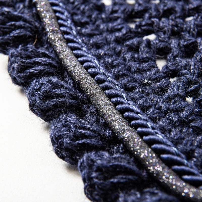 Fliegenohren Graceful – mit Glitzerband