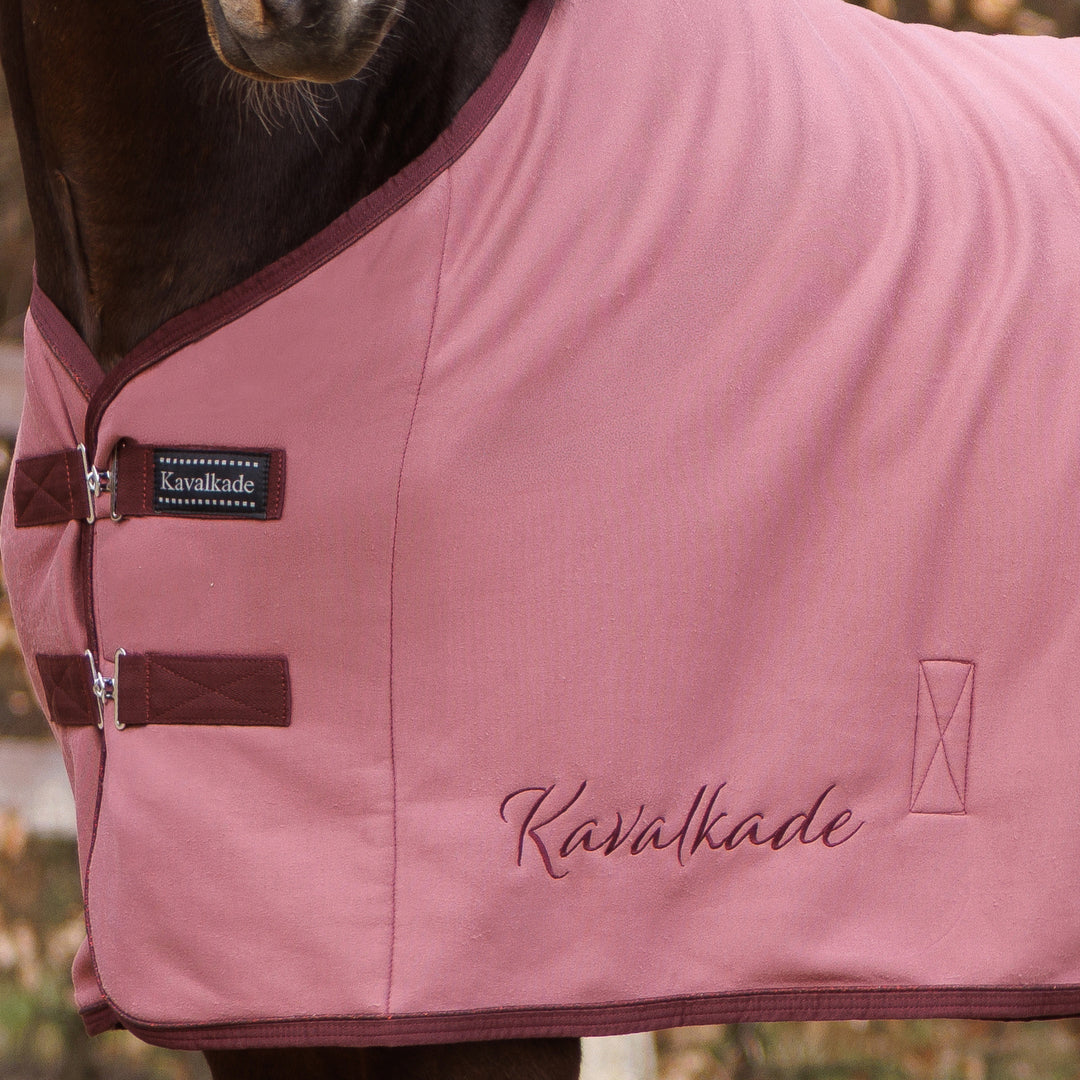 Abschwitzdecke Graceful – Jersey mit Glitzer