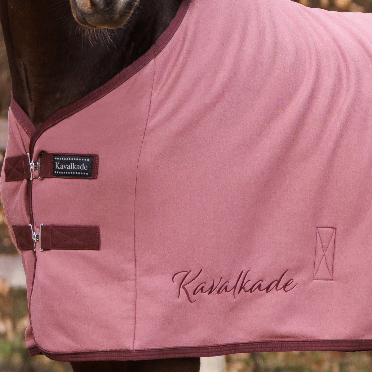 Abschwitzdecke Graceful – Jersey mit Glitzer