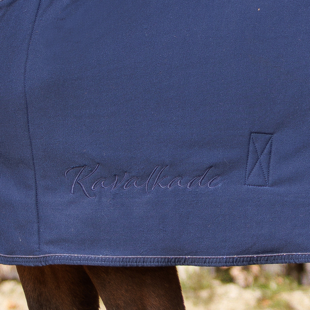 Abschwitzdecke Graceful – Jersey mit Glitzer