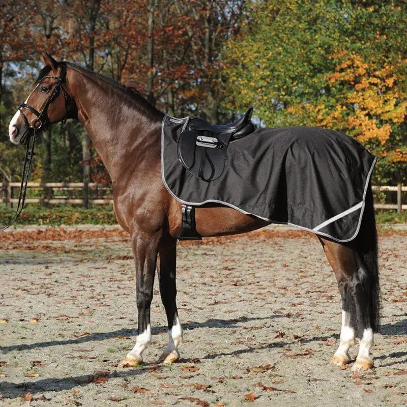 Kavalkade Regen - Ausreitdecke, schwarz - IQ Horse