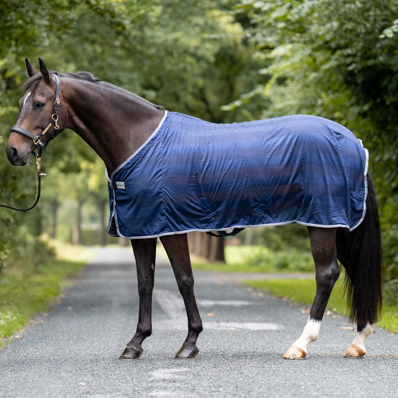 Fliegendecke Stripe – leichtes Mesh