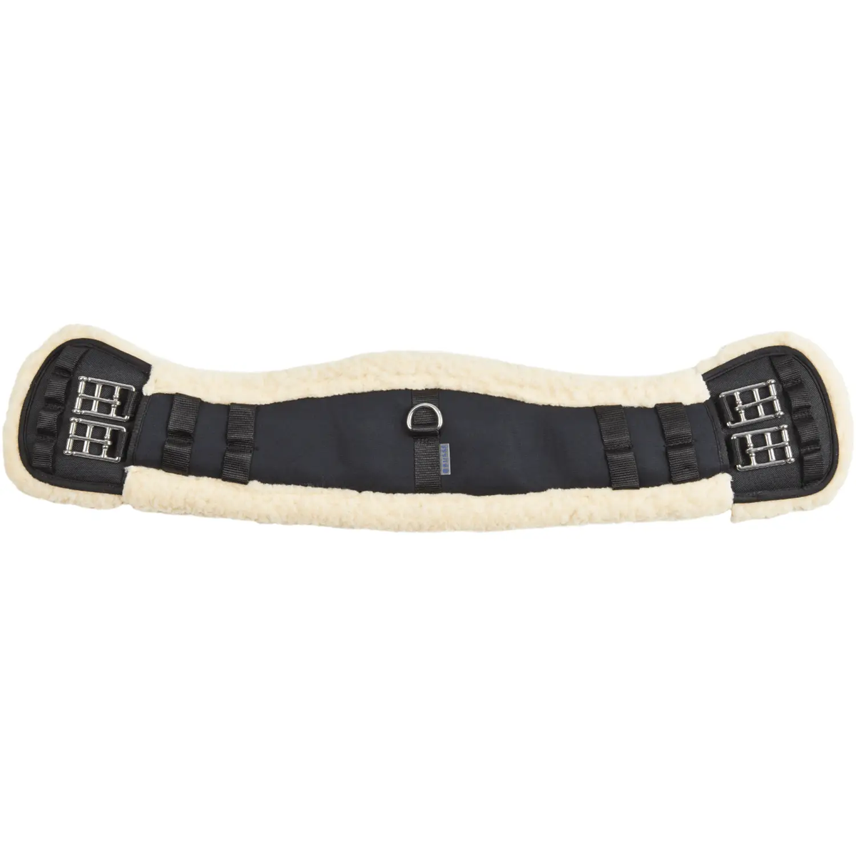 BUSSE Sattelgurt ART - FUR - CURVED - DR D, schwarz - IQ Horse