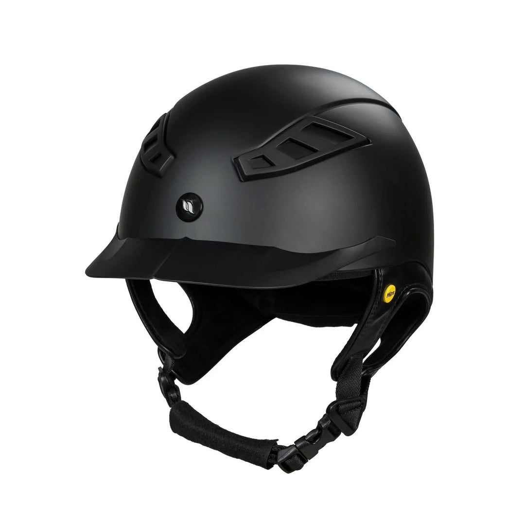 Back on Track Reithelm Lynx II Smooth Top, schwarz - IQ Horse