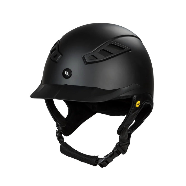 Back on Track Reithelm Lynx II Smooth Top, schwarz - IQ Horse