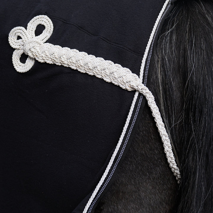 Abschwitzdecke – Fleece mit Brustlatz