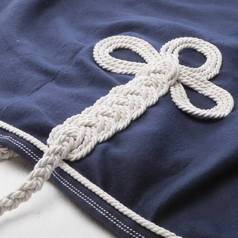 Abschwitzdecke – Fleece mit Brustlatz