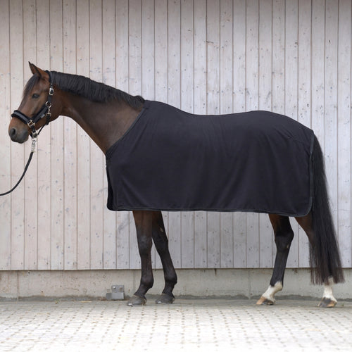 Abschwitzdecke Noble – Fleece mit Kordel