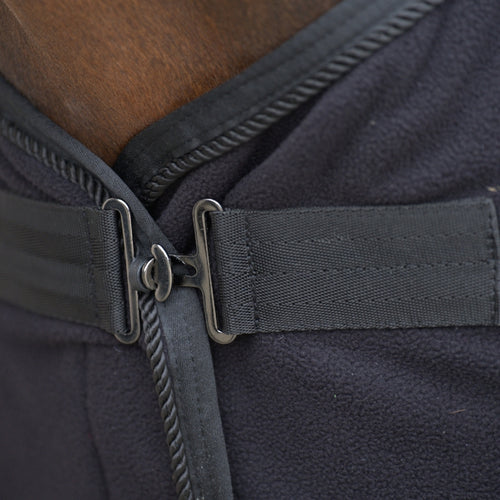 Abschwitzdecke Noble – Fleece mit Kordel