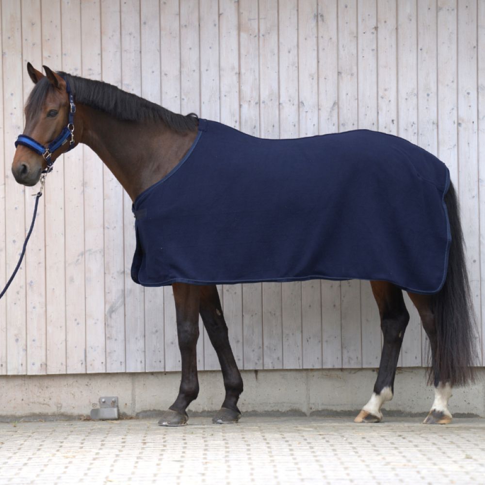 Abschwitzdecke Noble – Fleece mit Kordel
