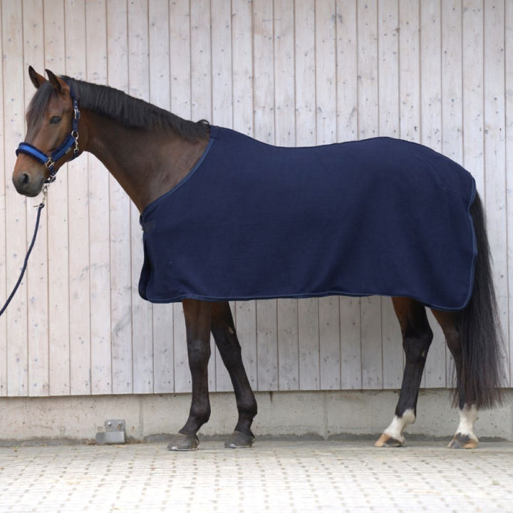 Abschwitzdecke Noble – Fleece mit Kordel