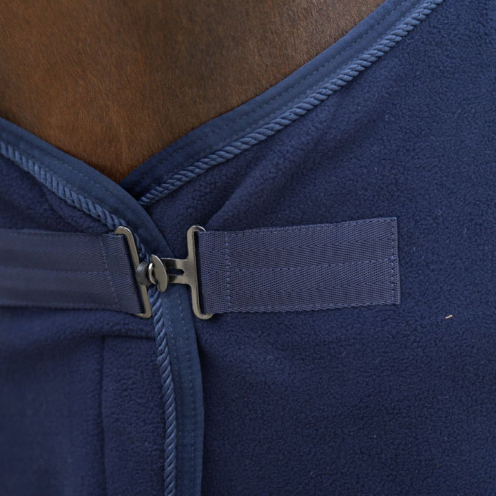 Abschwitzdecke Noble – Fleece mit Kordel
