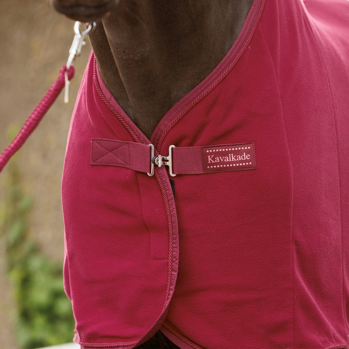 Abschwitzdecke Noble – Fleece mit Kordel