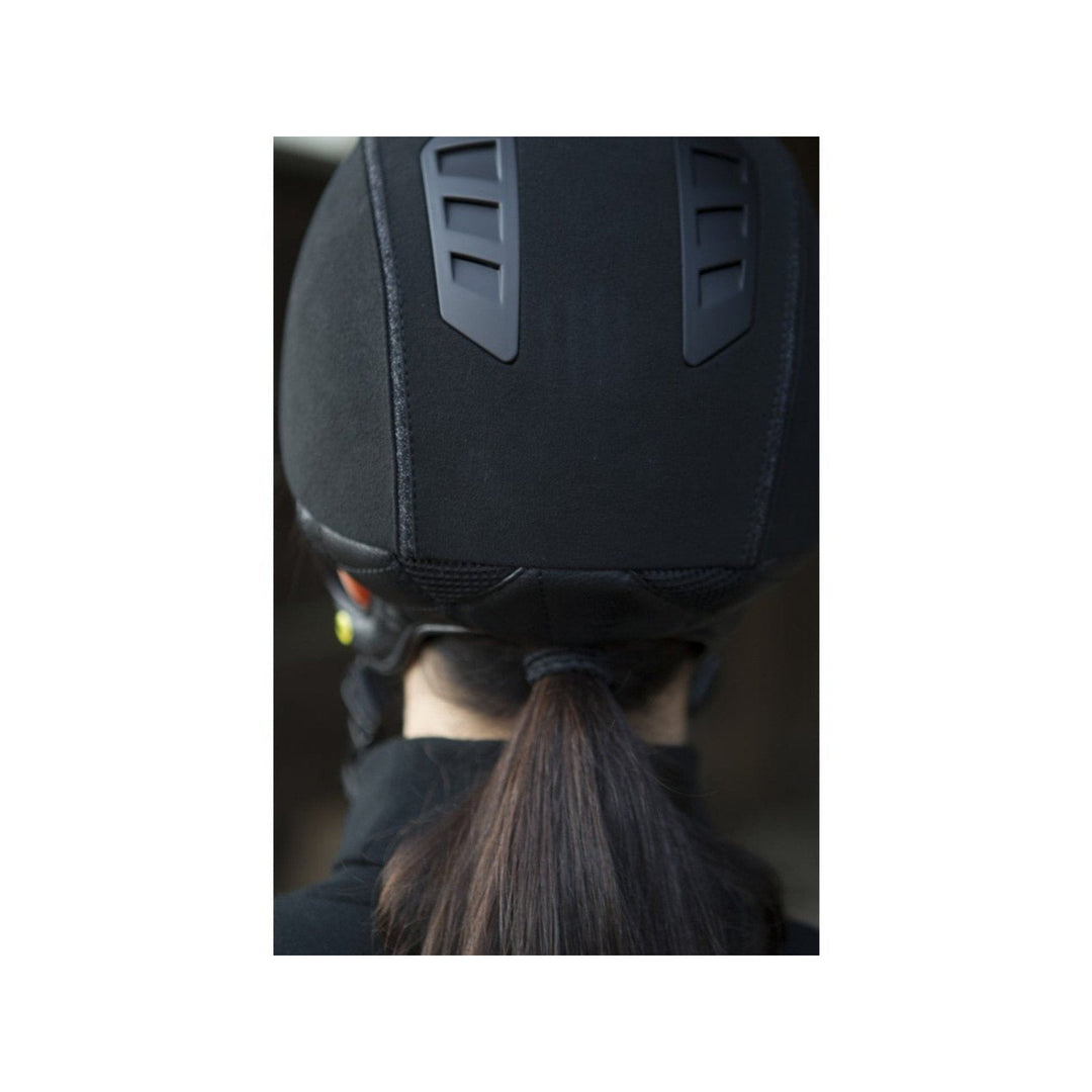 Reithelm EQ3 Mikrofaser, black - IQ Horse