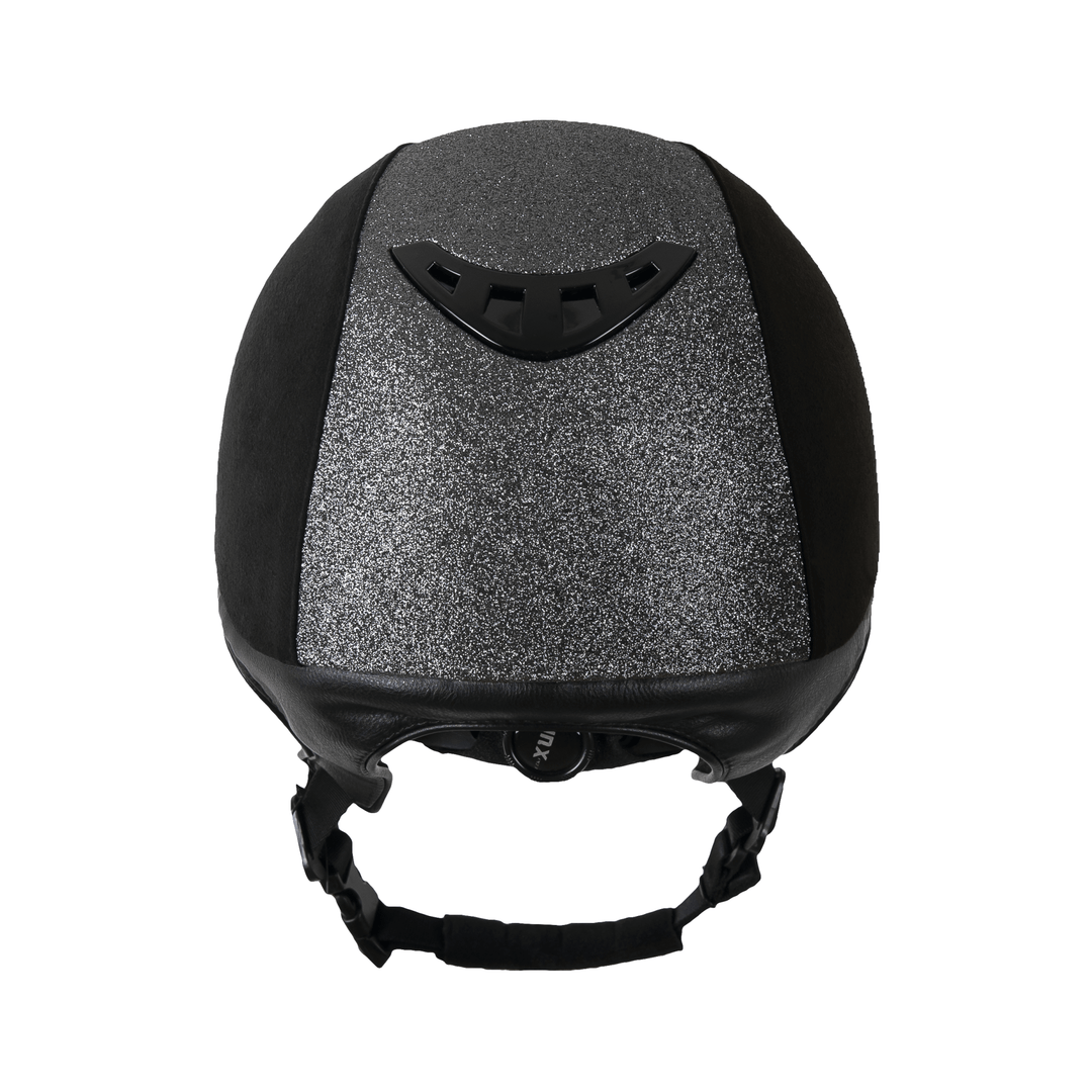 Back on Track Reithelm EQ3 Lynx Microfiber Sand, Schwarz - IQ Horse