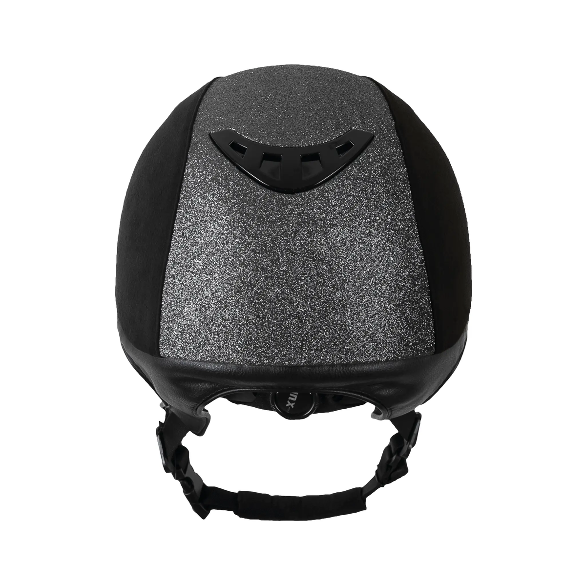 Back on Track Reithelm EQ3 Lynx Microfiber Sand, schwarz - IQ Horse