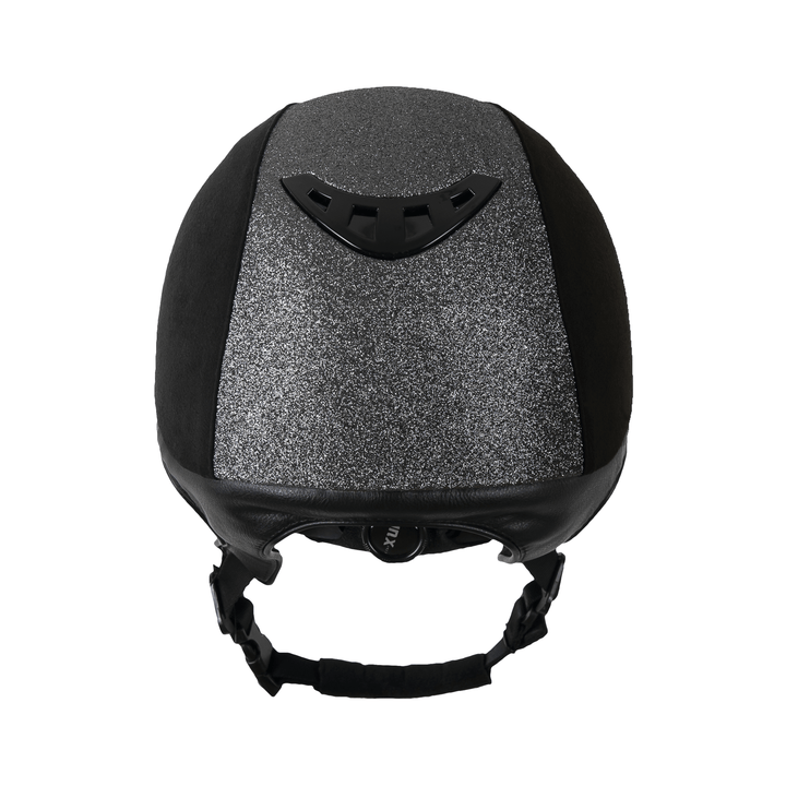 Back on Track Reithelm EQ3 Lynx Microfiber Sand, Schwarz - IQ Horse